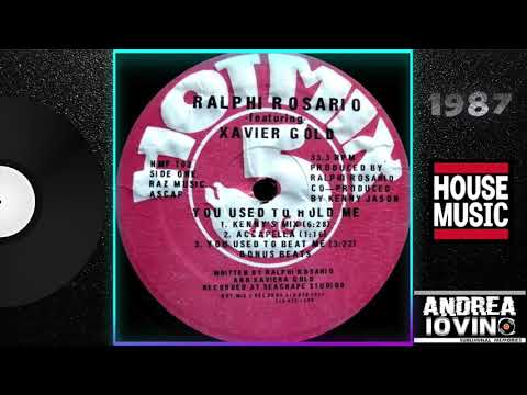 Ralphi Rosario Featuring Xavier Gold - You Used To Hold Me (Kenny's Mix)