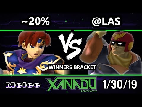 S@X 287 SSBM - @LAS (Falcon) Vs. ~20% (Roy)  - Smash Melee Winners Bracket