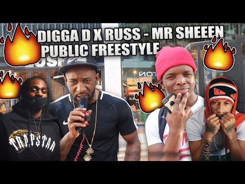Digga D x Russ (MB) - Mr Sheeen Public Freestyle!