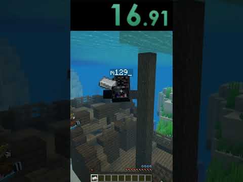 Miki129 is ONE HIT away from DEATH in Minecraft Manhunt! #shorts