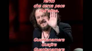 ZUCCHERO - GUANTANAMERA + TESTO