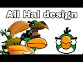 all hal design angry birds