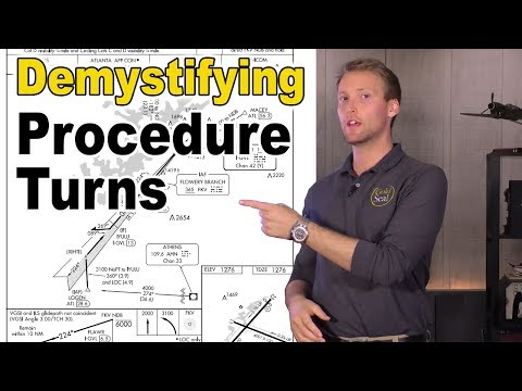 Part of a video titled Procedure Turn - When Do You Have to Do It?? - YouTube
