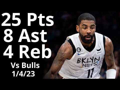 Kyrie Irving 25 Pts 8 Ast 4 Reb vs Bulls Highlights
