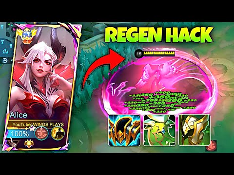 ALICE UNLI REGEN HACK IS HERE!!😱 THANK YOU MOONTON FOR THIS NEW ITEM AND ITEM ADJUSTMENT!! | MLBB