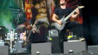 Job For A Cowboy - Regurgitated Disinformation live @ With Full Force 2010