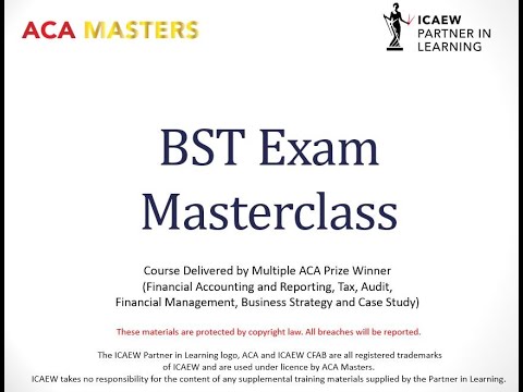 How to Pass the ACA Business Strategy and Technology (BST) Exam: Performance and Position analysis