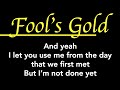 "FOOL'S GOLD" - One Direction KARAOKE LYRICS ...