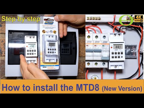 How to install and set timings on the Major Tech MTD8 timer - new version