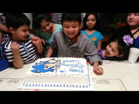 Ismael's cake slam!