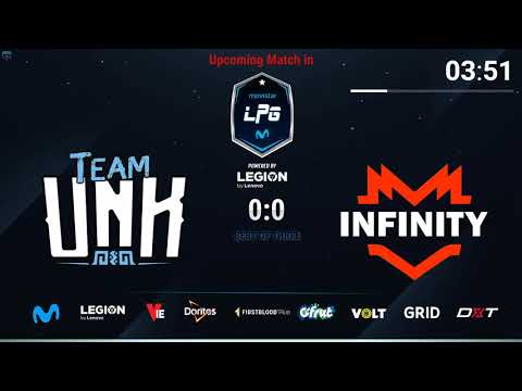Team Unknown vs Infinity | Movistar Liga Pro Gaming Season 9 - Official EN broadcast