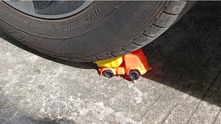 Crushing Crunchy and Soft Things by Car! Rainbow Balloon 🆚 Train Thomas 🆚 Truck 🆚 Tank RC