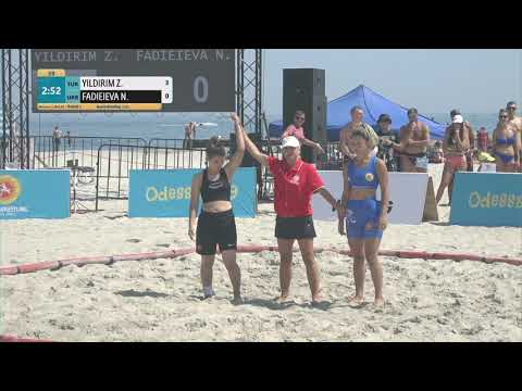 Round 2 Women's BW - 60 kg: Z. YILDIRIM (TUR) v. N. FADIEIEVA (UKR)
