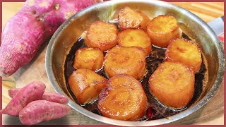 SÓ FAÇA BATATA DOCE ASSIM AGORA! DELICIOSA E SUPER FÁCIL I BATATA DOCE CARAMELIZADA