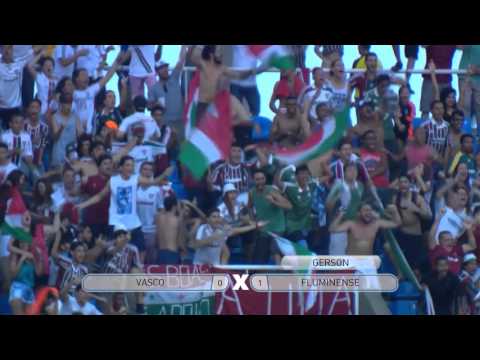 Gols - Brasileirão: Vasco 0 x 1 Fluminense