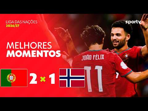 Gols e melhores lances de Portugal x Noruega