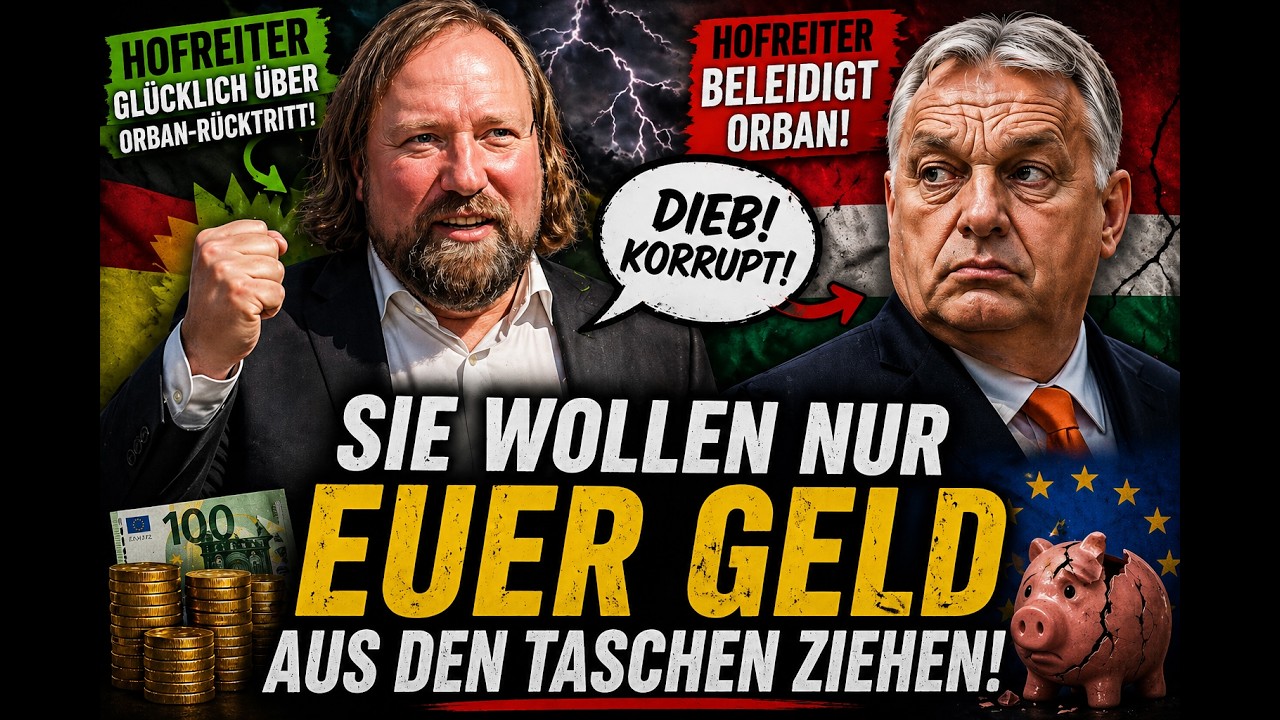 Hofreiter legt sich plötzlich mit Orban an!