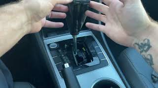 How to put a 2018-2023 vw Passat in Neutral with a dead battery or no key.