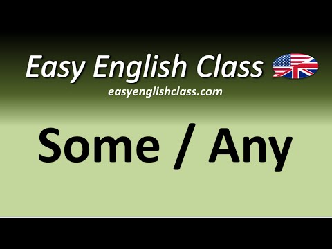 Some / Any - Easy English Class