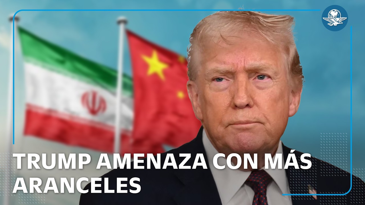 Trump impondrá aranceles del 25% a países que “hagas negocios” con Irán, China e Irak