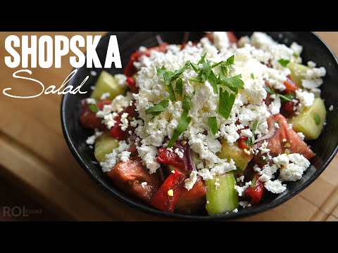The Bulgarian National Dish | SHOPSKA Salad