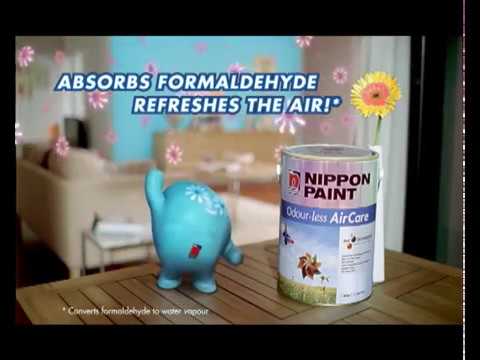 Nippon paint odour less aircare 4 l interior wall paint