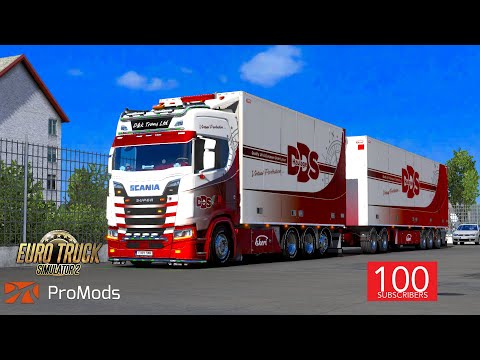 ETS2 1.39 | ProMod 2.51 | 100 SUB SPECIAL Dumfries to Gothenburg