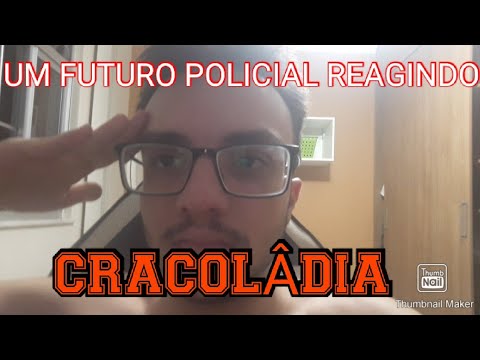 VLOG#101 REACT DE UM  PM  DOIDO  ILUSÃO - CRACOLÂNDIA