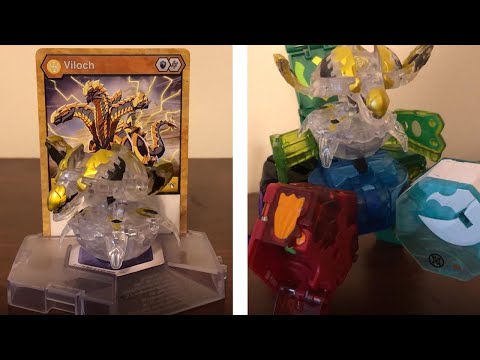 Diamond Viloch Unboxing + Making ULTIMATE VILOCH! | Bakugan Geogan Rising