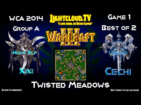 Xixi (NE) VS Cechi (UD) - WC3 G1 - WCA Group A