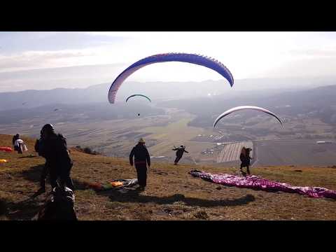 Nova Gorica  Lijak Paraglinding take off - muic by Mike D' Jais ,Fabio Vee - Consolation