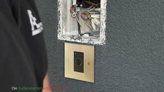 EINFACH & GÜNSTIG NACHGERÜSTET GreenKi UFR1 Fingerabdruckscanner Türöffner Sprechanlagen Siedle & Co