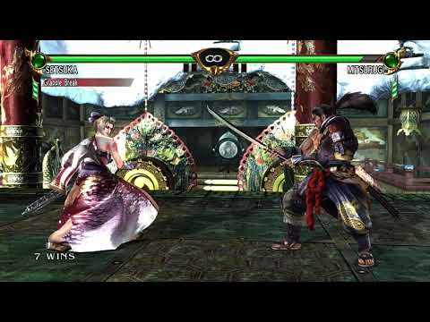 Soulcalibur 4 Setsuka VS Mitsurugi