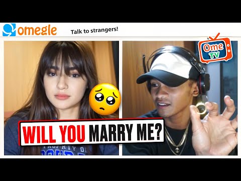 singing to strangers on ometv i proposed to her 💍 😍🫶🏾