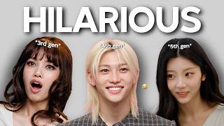 Download lagu the FUNNIEST 3rd gen vs 4th gen vs 5th gen moments in kpop mp3