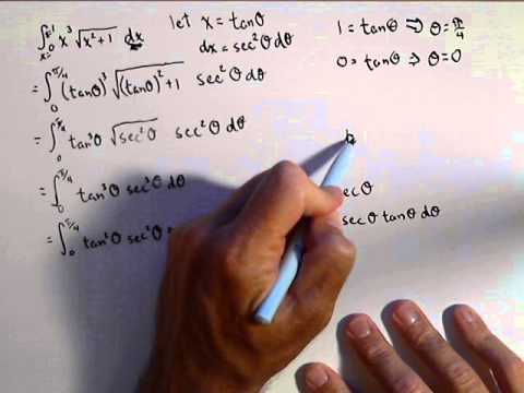 Integration with Trig Substitution 4