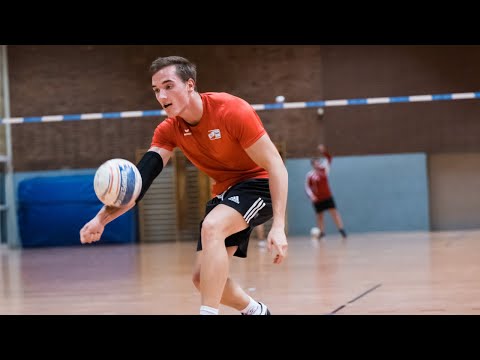 Faustballspieler und Toptalent Finn Dercks