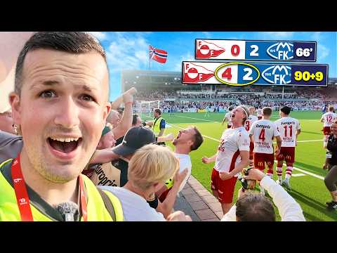 I Experienced The CRAZIEST Comeback in Norwegian Football 🇳🇴