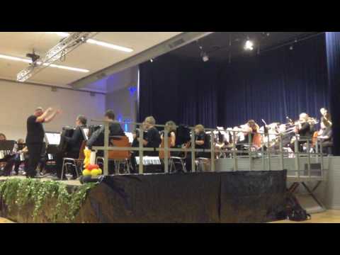 Orchester der AVP mit der Whitwell Brass Band - Finlandia