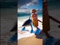 Ai Aigenerated Aigeneratedphotos Funny Foryou Fyp Shark Shoes Nike Ocean Water Nikeshoes