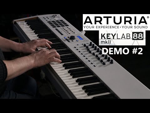 Arturia KeyLab 88 MkII e Analog Lab 4 - Demo #2 by Andrea Girbaudo