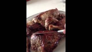 How to Prepare and smoke a whole split chicken (part four of four)