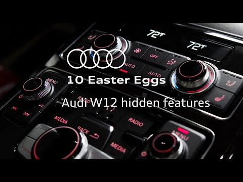 10 weniger bekannte Features des Audi A8 L W12