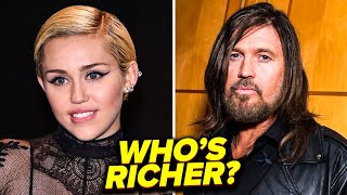 Who's the RICHER Cyrus: Miley Cyrus VS Billy Cyrus Net Worth