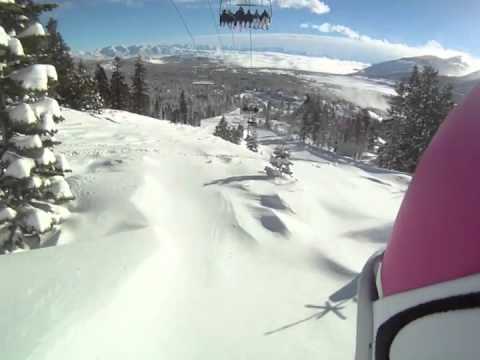 Mammoth Mountain - The BIG DUMP - December 2010 - Go Pro HD