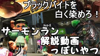 【スプラトゥーン２】サーモンラン解説動画・・・っぽいやつ