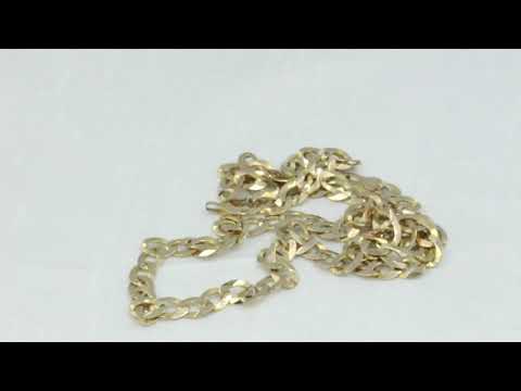 9ct Gold 20 Inch Curb 15.35g Chain - 1301067