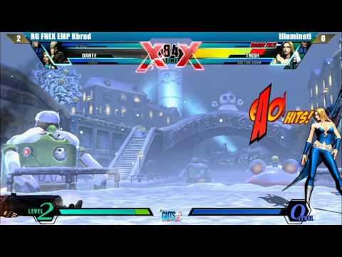 UMVC3 RG FNEX EMP Kbrad vs Illuminati GUTS2 Tournament