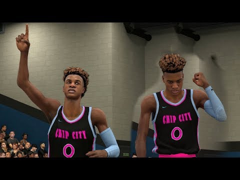 NBA 2K19 MyCAREER Bronny James Jr. #1 - AAU Blue Chips Debut! Dunks All Over TSF Mack