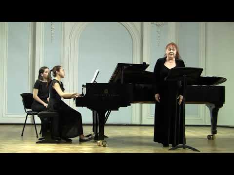 Ю.Шапорин, "Ветер принёс издалёка". Исп. О.Лебедева (сопрано), Динг Хуэй (фортепиано)